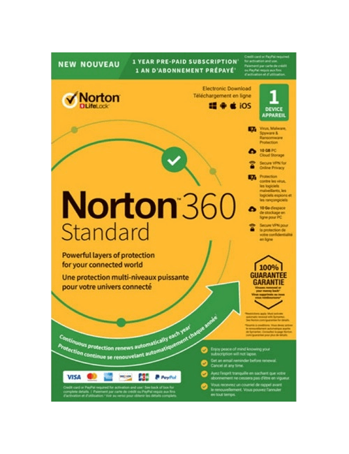 Norton 360 Standard - 1-Year / 1-Device - Global